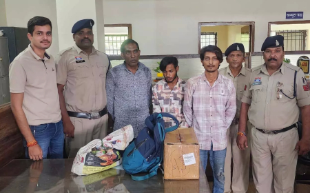 रायपुर पुलिस का बड़ा अभियान: 3 नशीले सिरप तस्करों गिरफ्तार