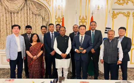 CM विष्णुदेव साय ने सियोल में ATCA के चेयरमैन से की अहम मुलाकात