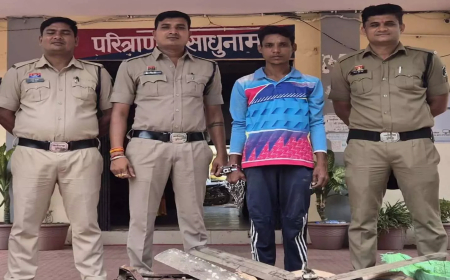 पुलिस ने ऑपरेशन बाज में फरार चोर को पकड़ा, चोरी का सामान बरामद