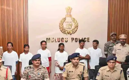 7 नक्सलियों का आत्मसमर्पण | 4 महिला नक्सली भी शामिल