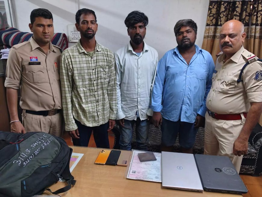 रायपुर: बॉयज हॉस्टल में लैपटॉप-मोबाइल चोरी, तमिलनाडु के 3 अंतर्राज्यीय आरोपी गिरफ्तार