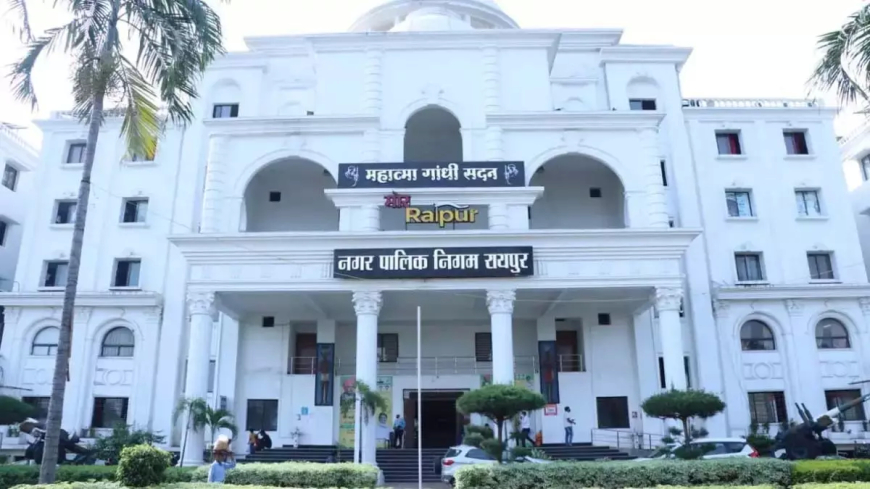 रायपुर: मुक्तिधाम उन्नयन कार्य में गड़बड़ी, ठेकेदार और उपअभियंता को नोटिस