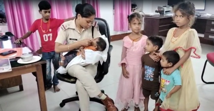 ​मां ट्रेन छूटने से पीछे रह गई, ​ट्रेन में ही रह गये तीन माह की बच्ची समेत छह बच्चे