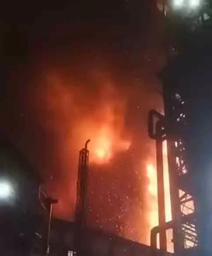 भिलाई स्टील प्लांट में ब्लास्ट फर्नेस-8 फटा, आग से उत्पादन पर असर