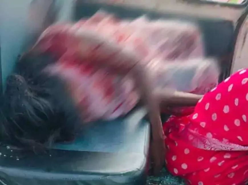 सूरजपुर में भीषण सड़क हादसा: ओमनी कार और बस की टक्कर में महिला की मौत, एक गंभीर