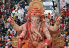 आज गणेश विसर्जन झांकियां, कड़ी सुरक्षा के बीच ड्रोन से निगरानी