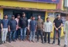 रायपुर वीआईपी रोड पर देर रात कैफे-बार पर पुलिस की कार्रवाई, 11 गिरफ्तार