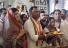डोंगरगढ़ पहुंचे पीसीसी चीफ दीपक बैज, मां बम्लेश्वरी के दर्शन कर भाजपा सरकार पर साधा निशाना