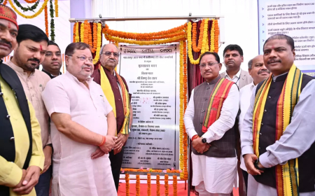 नवा रायपुर में बनेगा ग्रीन एनर्जी आधारित पावर कंपनीज का संयुक्त मुख्यालय भवन...CM ने किया शिलान्यास