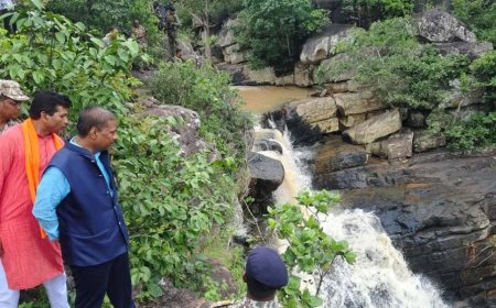 वन मंत्री ने की घोषणा...कच्चापाल जलप्रपात बनेगा पर्यटन का नया केंद्र