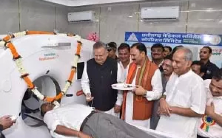 मेडिकल कॉलेज में सीटी स्कैन मशीन का लोकार्पण, मरीजों को मिलेगी त्वरित जांच सुविधा