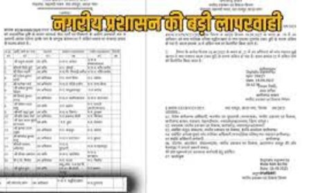 नगरीय प्रशासन की बड़ी लापरवाही...दो महीने पहले मर चुके उप अभियंता का ट्रांसफर आदेश, जानिए क्या है पूरा मामला