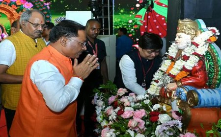 CM विष्णु देव साय ने अग्रसेन जयंती महोत्सव 2025 का किया शुभारंभ