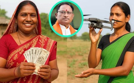 छत्तीसगढ़ की बेटियों ने दिखाई मिसाल! सरकारी योजनाओं का लाभ उठाकर बन रहीं लखपती दीदी, ड्रोन ऑपरेटर से लेकर स्वरोजगार तक में हो रही हैं सफल