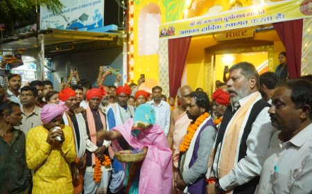 बस्तर दशहरा 2025: फूल रथ की तीसरी परिक्रमा श्रद्धा और परंपरा के साथ सम्पन्न