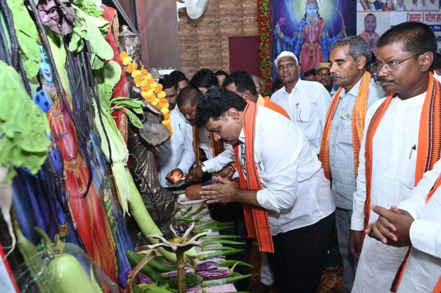 पटेल समाज मेहनत, लगन और ईमानदारी का प्रतीक है: उपमुख्यमंत्री विजय शर्मा