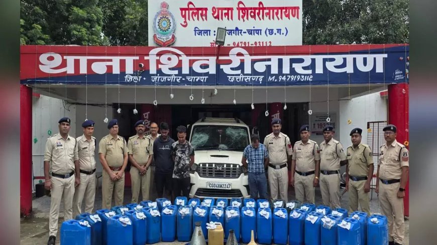 डीजल चोरी गिरोह का भंडाफोड़, ग्रामीणों ने अवैध शराब तस्करों को पकड़ा