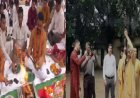 विजयादशमी के मौके पर शस्त्र पूजन का आयोजन, शस्त्रों की विधिवत पूजा कर की गई हर्ष फायरिंग
