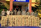 पुलिस ने दिवाली से पहले पकड़ी 100 पेटी गोवा व्हिस्की, तस्कर फरार