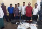 कोटा पुलिस की बड़ी कार्रवाई: फार्महाउस में चल रहे जुआ-सट्टा रैकेट का भंडाफोड़, 9 आरोपी गिरफ्तार