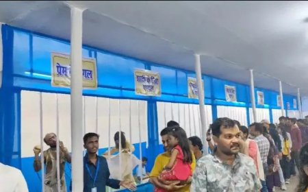 बिलासपुर में 65वीं स्थापना वर्ष झांकी...मानसिक स्वास्थ्य पर दिया संदेश