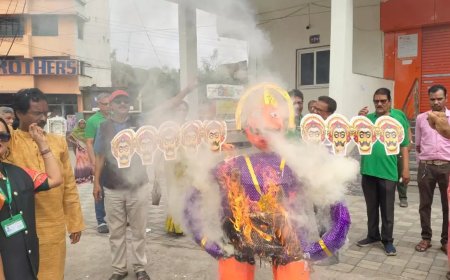 रायपुर में ग्रीन आर्मी ने किया “पॉलिथिन रूपी रावण दहन”, निकली जनजागरूकता रैली