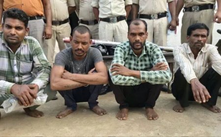 बिलासपुर में सुपारी देकर हत्या की साजिश नाकाम, चार आरोपी गिरफ्तार