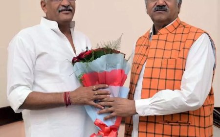 MP बृजमोहन अग्रवाल ने केंद्रीय मंत्री गजेन्द्र सिंह शेखावत को दी जन्मदिन की शुभकामनाएं