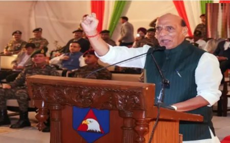 राजनाथ सिंह का पाकिस्तान को कड़ा संदेश: “इतिहास और भूगोल बदल जाएगा”