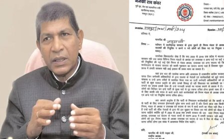 पूर्व गृह मंत्री ननकीराम कंवर आज सरकार के खिलाफ धरने पर...कोरबा कलेक्टर को हटाने की मांग तेज