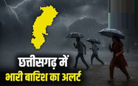 Weather Update: छत्तीसगढ़ में फिर बदला मौसम, आज कई जिलों में बारिश के आसार