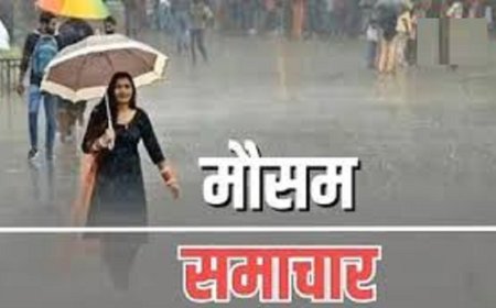 बारिश से सड़कों पर जलभराव, मौसम विभाग ने दी वज्रपात की चेतावनी