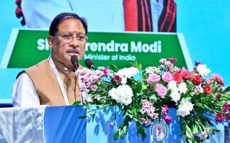 CM साय ने जल संरक्षण पर जोर, केलो नदी का जल अर्पित कर लिया संकल्प