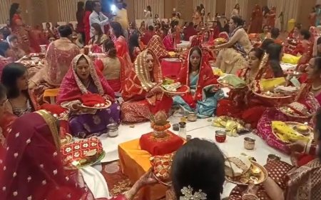 धूमधाम से मना करवा चौथ: पारंपरिक पूजा से लेकर ‘करवा चौथ नाइट 2025’ तक दिखा उत्सव का रंग