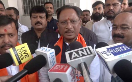 बिहार चुनाव 2025: NDA की सुनामी! CM साय का दावा - "भारी मतों से होगी जीत, माहौल हमारे पक्ष में"