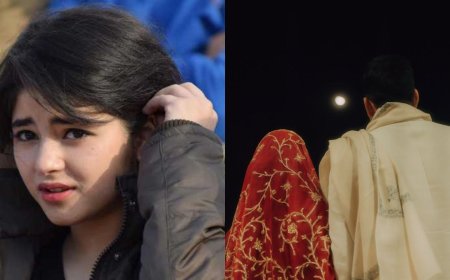 जायरा वसीम ने रचाई शादी, सोशल मीडिया पर शेयर की निकाह की खूबसूरत तस्वीरें