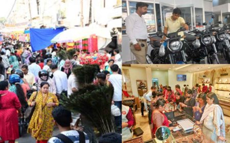 धनतेरस पर छत्तीसगढ़ में बंपर खरीदारी: रायपुर में 4 हजार कारें बिकीं, 2000 करोड़ का कारोबार