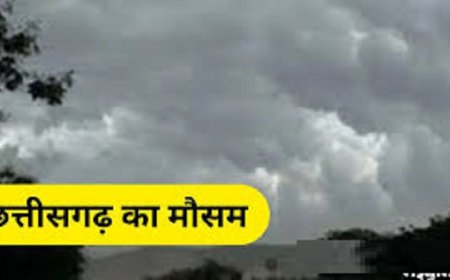मौसम का बदला मिजाज : रायपुर समेत कई जिलों में हल्की से मध्यम बारिश की संभावना, बढ़ेगी ठंड