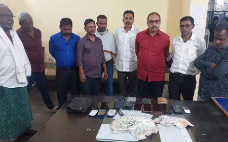 कोटा पुलिस की बड़ी कार्रवाई: फार्महाउस में चल रहे जुआ-सट्टा रैकेट का भंडाफोड़, 9 आरोपी गिरफ्तार