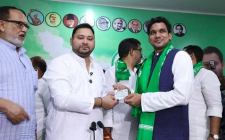 बिहार की सियासत में बड़ा खेल! JDU सांसद का बेटा लड़ रहा RJD के टिकट पर चुनाव, जानिए क्या है वजह?