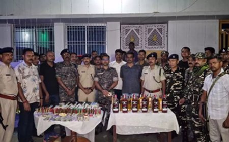 मोतिहारी पुलिस की बड़ी कार्रवाई...मुखिया पति के घर से हथियारों का जखीरा बरामद, जानिए क्या है मामला?