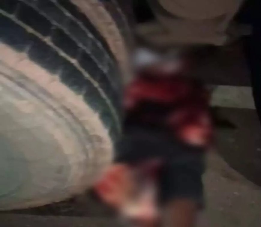 हादसा: बाइक टकराने से युवक की ट्रेलर के नीचे मौत, पूरे गांव में शोक