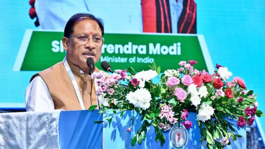 CM साय ने जल संरक्षण पर जोर, केलो नदी का जल अर्पित कर लिया संकल्प