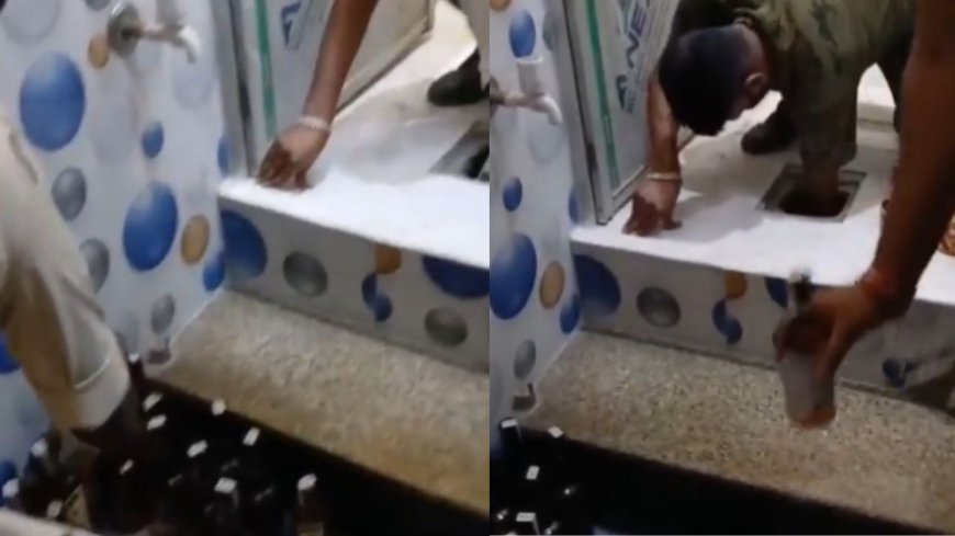 Bihar News: नवादा में टॉयलेट के अंदर मिला शराब का तहखाना, पुलिस की छापेमारी में हुआ बड़ा खुलासा