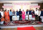 मुख्यमंत्री विष्णुदेव साय और विधानसभा अध्यक्ष डॉ.रमन सिंह बिलासपुर पहुंचे...क्रेडा अध्यक्ष भूपेंद्र सवन्नी की पुत्री के विवाह समारोह में शामिल हुए
