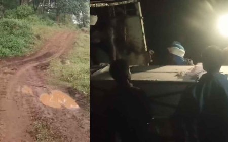 सड़क के बिना मैनपाट के गांव में दर्दनाक हालात, CAF जवान की लाश को कंधे पर ढोकर ले गए परिजन