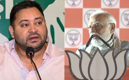 बिहार में PM मोदी का आरजेडी पर तीखा हमला, पूछा – ‘कौन सा पाप छिपा रहे हैं तेजस्वी?’