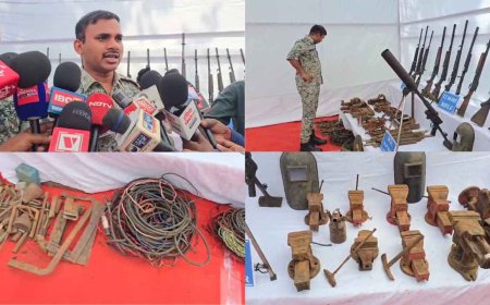 सुकमा में सुरक्षाबलों की बड़ी सफलता: नक्सलियों की ऑर्डिनेंस फैक्ट्री ध्वस्त, हथियार और विस्फोटक बरामद