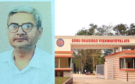 GGU में हड़कंप: छात्र की मौत के बाद अब प्रोफेसर की संदिग्ध परिस्थितियों में मौत, यूनिवर्सिटी प्रशासन पर उठ रहे सवाल"