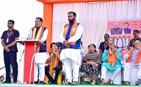 ओडिशा उपचुनाव: CM विष्णुदेव साय ने भाजपा प्रत्याशी जय ढोलकिया के लिए मतदान की अपील की